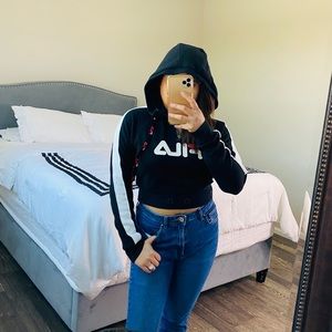 Fila Crop Top Hoodie